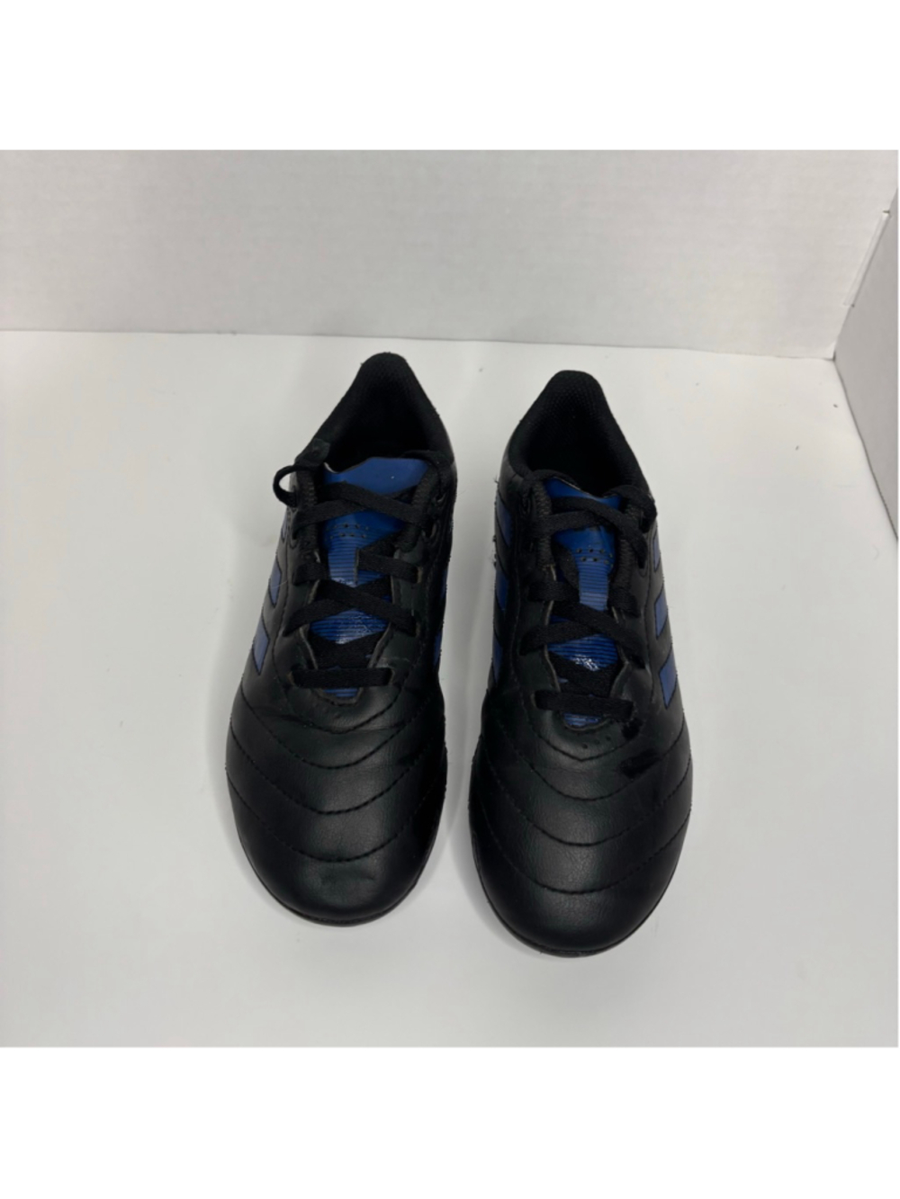 Adidas Black & Blue Soccer Cleats Size 1